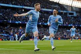 Victoire en demi-finale aller de la Ligue des champions de Manchester City